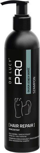 Szampon odbudowujący dla psów o długiej i lejącej sierści Dr Lucy Pro Hair Repair - 250 ml