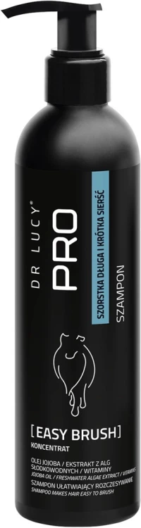Szampon ułatwiający rozczesywanie dla psów o szorstkiej sierści Dr Lucy Pro Easy Brush N - 250 ml