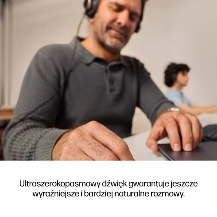 Słuchawki przewodowe HP Poly Mission 825 Stereo USB Wired Headset