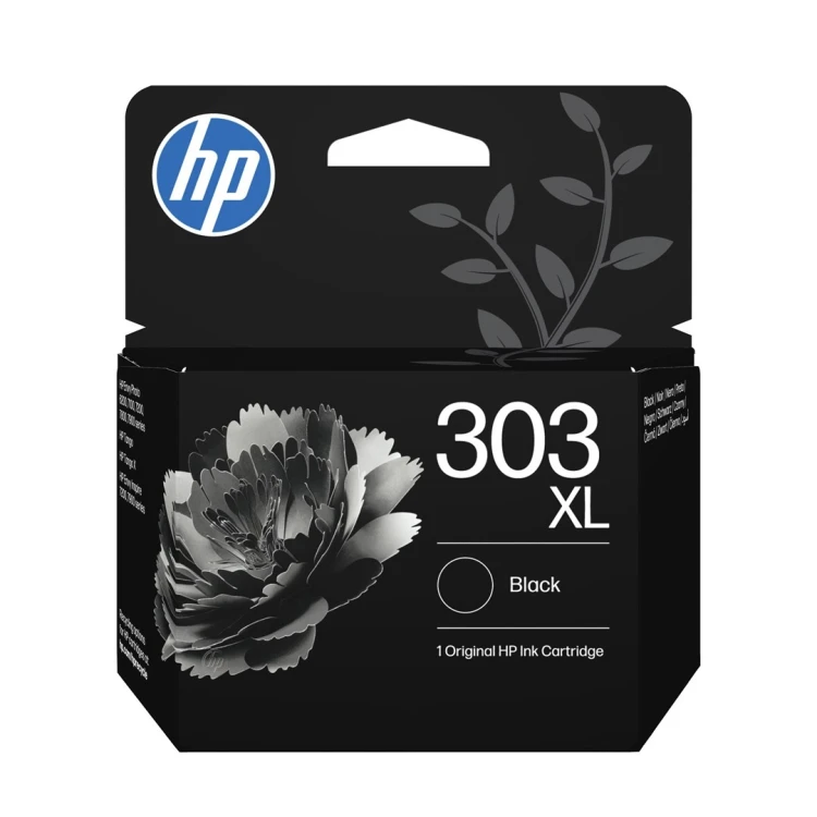 HP Oryginalny czarny tusz 303XL o wysokiej wydajności