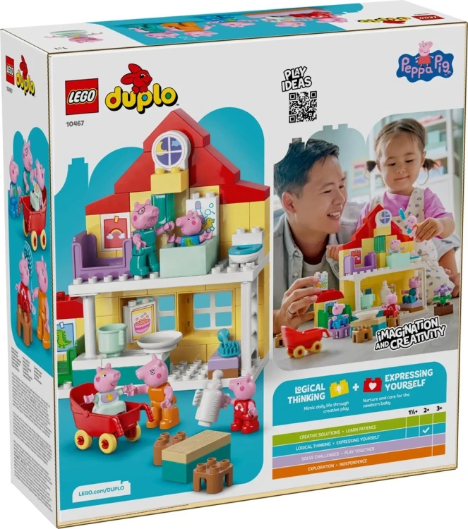 LEGO DUPLO 10467 Świnka Peppa - Dom rodzinny