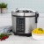 Tristar RK-6132 wielofunkcyjny garnek elektryczny 1,5 l 500 W Czarny, Stal nierdzewna