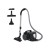 Hoover HP210P 011 2,5 l Cylinder próżniowy Suchy 800 W Bez worka