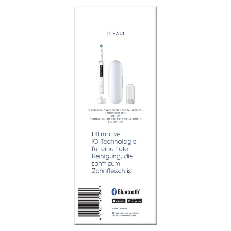 Oral-B iO Series 5 Dorosły Obrotowo-pulsacyjna szczoteczka do zębów Biały