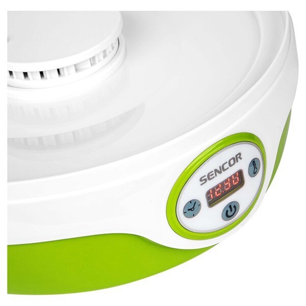 Sencor SFD 851GR odwadniacz żywności Jasnozielony, Przezroczysty 240 W