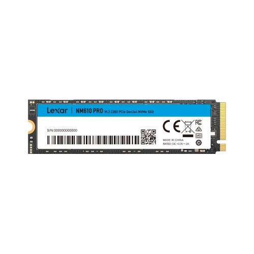 SSD M.2 500GB Lexar NM610PRO 2280 PCIe3.0 x 4