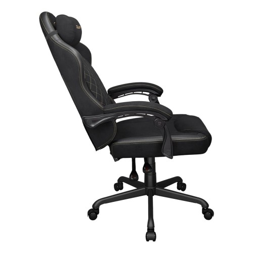 COUGAR CGR-FXF-GLB Uniwersalny fotel dla gracza Obite siedzisko Czarny, Złoto