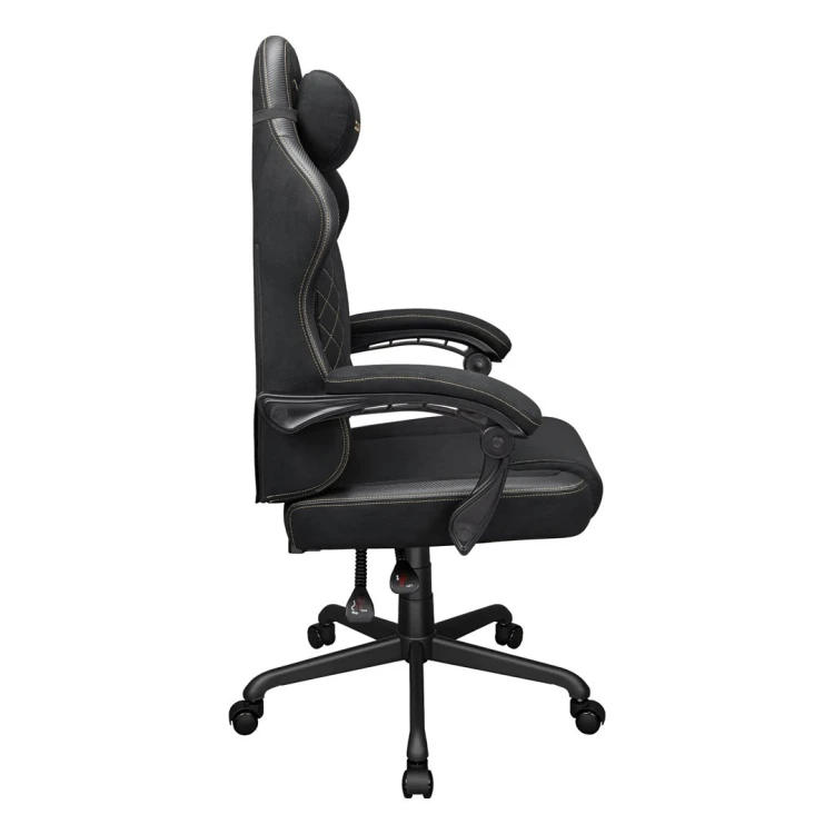 COUGAR CGR-FXF-GLB Uniwersalny fotel dla gracza Obite siedzisko Czarny, Złoto