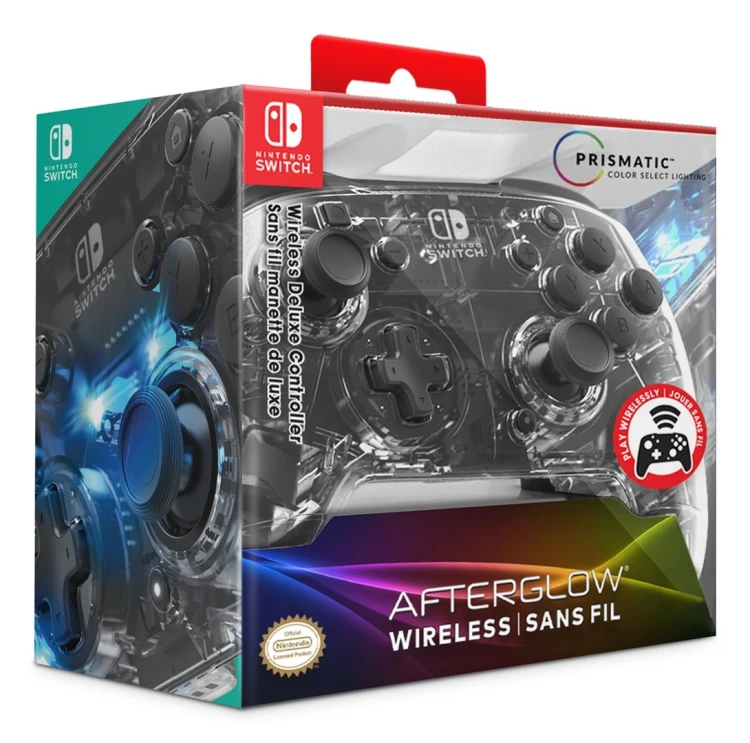 PDP Controller Afterglow   Deluxe Wireless            Switch