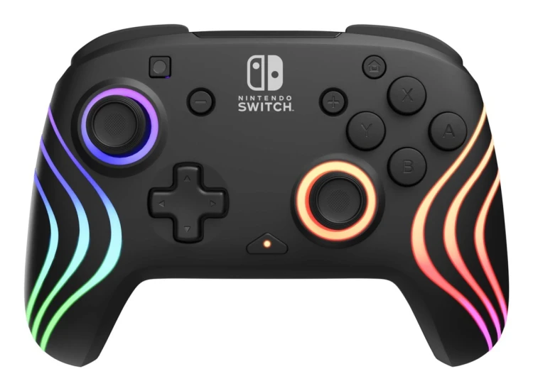 PDP Afterglow Wave Czarny USB Gamepad Analogowa/Cyfrowa Nintendo Switch, Nintendo Switch Lite, Nintendo Switch OLED