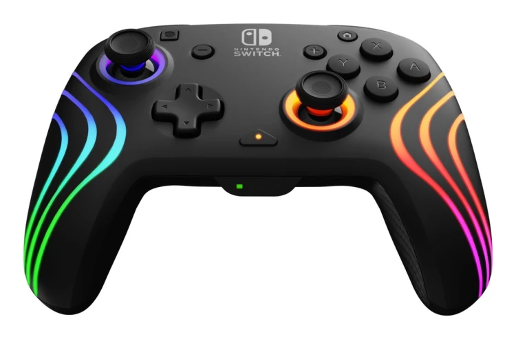PDP Afterglow Wave Czarny USB Gamepad Analogowa/Cyfrowa Nintendo Switch, Nintendo Switch Lite, Nintendo Switch OLED