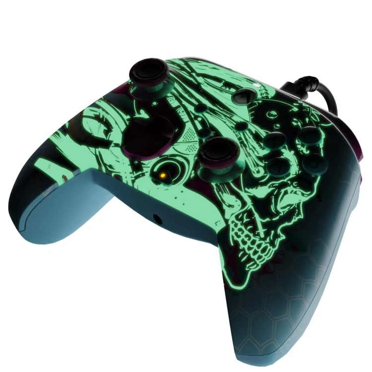PDP REMATCH GLOW Advanced Wielobarwny USB Gamepad Analogowa/Cyfrowa PC, Xbox One, Xbox Series S, Xbox Series X