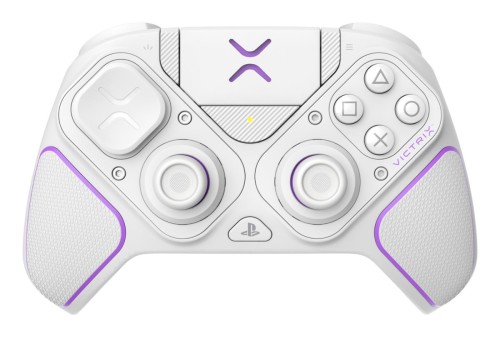 PDP 052-002-WH kontroler gier Fioletowy, Biały RF/USB Gamepad Analogowa/Cyfrowa PC, PlayStation 4, PlayStation 5