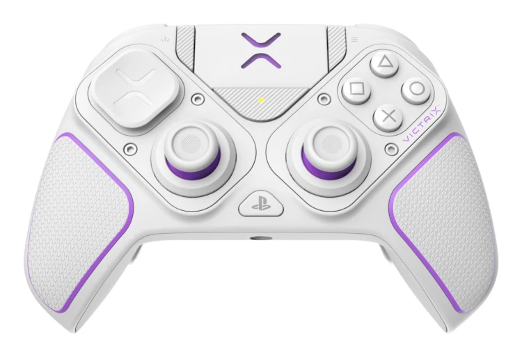 PDP 052-002-WH kontroler gier Fioletowy, Biały RF/USB Gamepad Analogowa/Cyfrowa PC, PlayStation 4, PlayStation 5