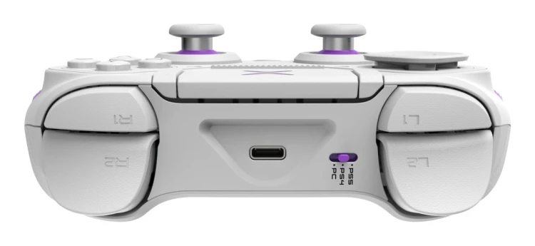 PDP 052-002-WH kontroler gier Fioletowy, Biały RF/USB Gamepad Analogowa/Cyfrowa PC, PlayStation 4, PlayStation 5