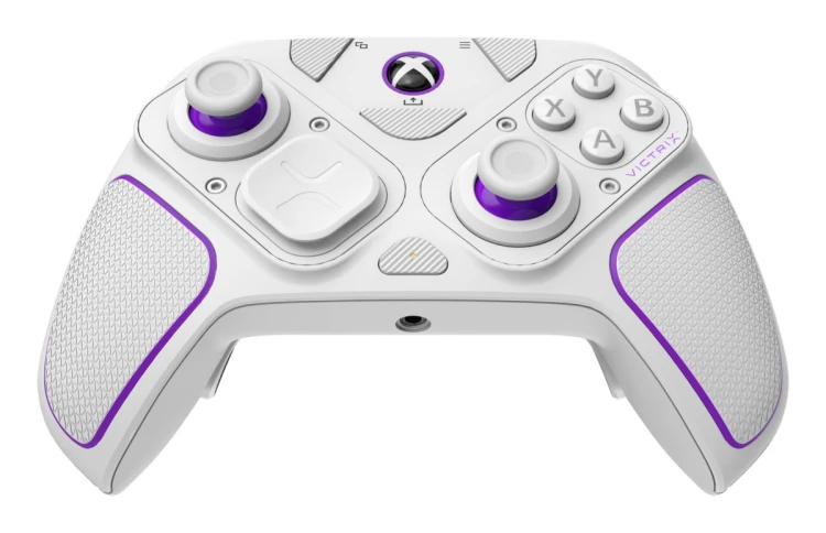 PDP 052-002-WH kontroler gier Fioletowy, Biały RF/USB Gamepad Analogowa/Cyfrowa PC, PlayStation 4, PlayStation 5