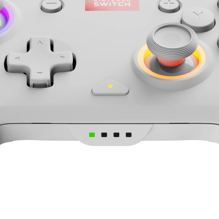 PDP Afterglow Wave Biały Gamepad Analogowa/Cyfrowa Nintendo Switch, Nintendo Switch OLED