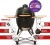 Kamado Bono Grande Ceramic Grill 23” Kamado barbecue/grill Wózek Węgiel drzewny (paliwo) Czarny