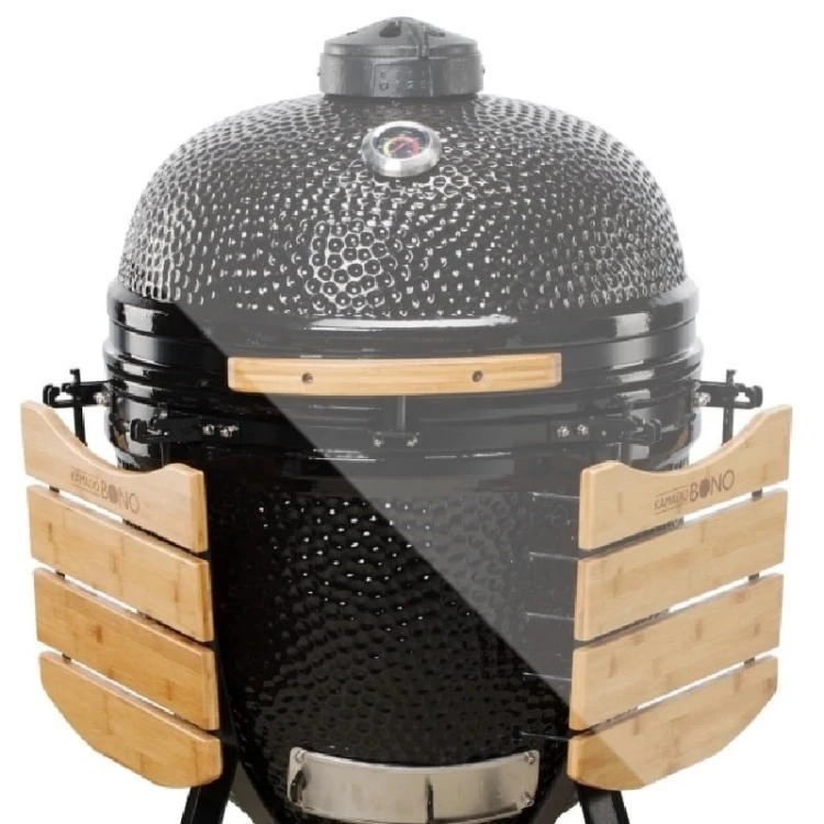 Kamado Bono Grande Ceramic Grill 23” Kamado barbecue/grill Wózek Węgiel drzewny (paliwo) Czarny