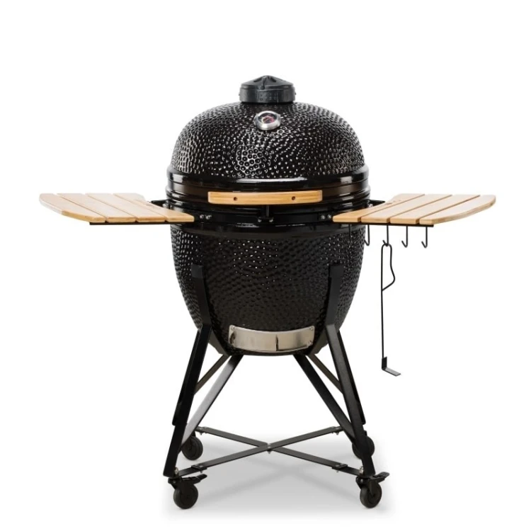 Kamado Bono Grande Ceramic Grill 23” Kamado barbecue/grill Wózek Węgiel drzewny (paliwo) Czarny