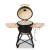 Kamado Bono Media Ceramic Grill 20” Kamado barbecue/grill Wózek Węgiel drzewny (paliwo) Czarny