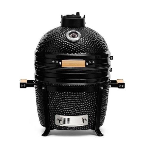 Kamado Bono Minimo Ceramic Grill 15” Kamado barbecue/grill Wózek Węgiel drzewny (paliwo) Czarny