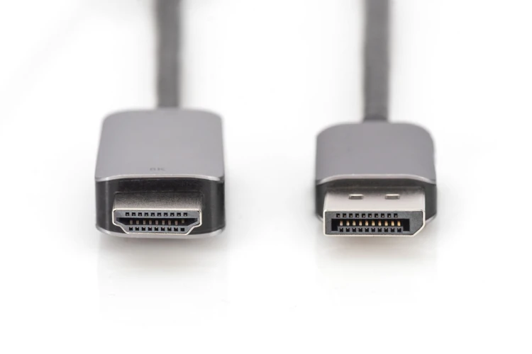 Digitus Adapter kablowy DisplayPort 8K, DP na HDMI typu A