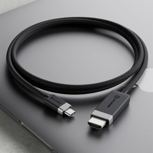 ALOGIC FUCHD2-SGR adapter kablowy 2 m HDMI Typu A (Standard) USB Type-C Szary