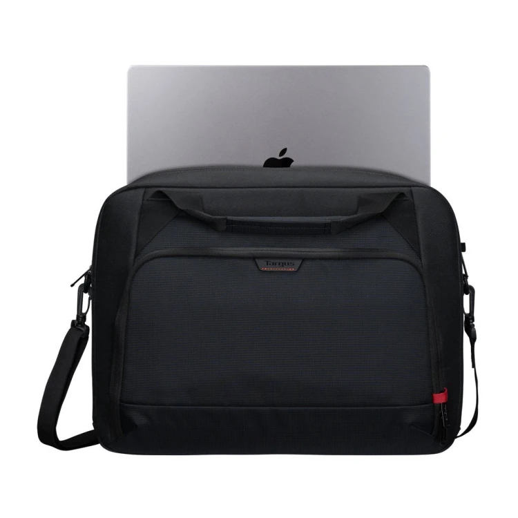 Targus EcoSmart 45,7 cm (18") Aktówka Czarny, Czerwony