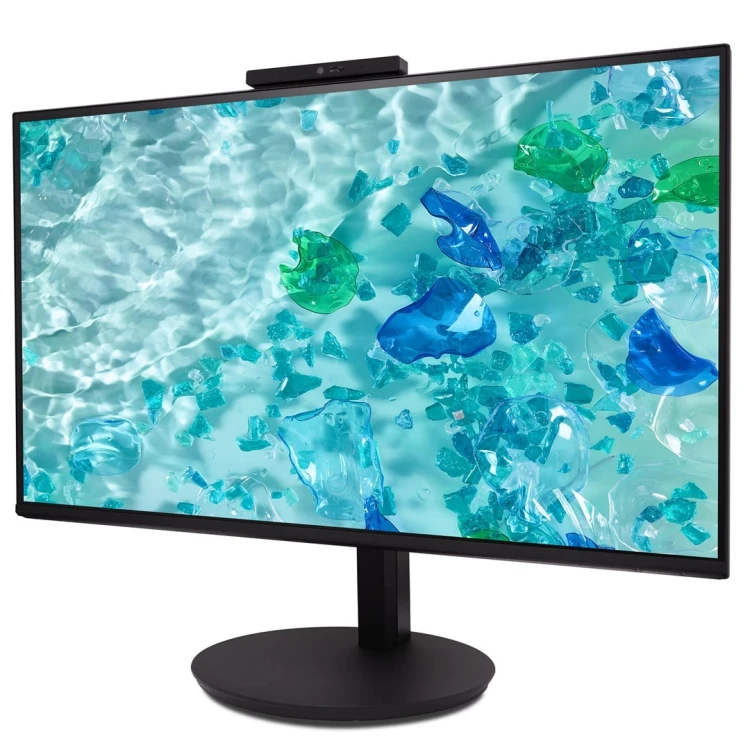 Acer Vero CB242YD6bmiprcx, 23.8'' FHD (1920x1080) IPS, ZeroFrame, 120Hz, 1ms(VRB), 250nits, VGA, HDMI, DP, Speakers, Audio In/Out, Adj.WebCam 5M/Mic a