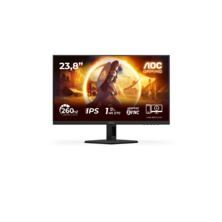 AOC G4 24G4ZRE monitor komputerowy 60,5 cm (23.8") 1920 x 1080 px Full HD LED Czarny, Czerwony
