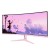 Arozzi Nova 34” Curved monitor komputerowy 86,4 cm (34") 3440 x 1440 px 4K Ultra HD LED Różowy