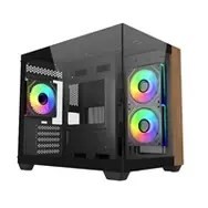 Cooler Master Elite 481 Wood Mini Tower Czarny