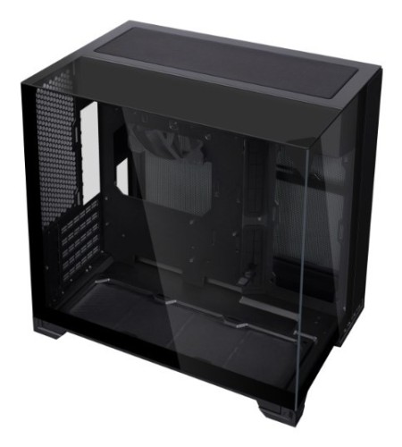 Lian Li O11 Vision-M PC-Gehäuse, Micro-ATX, Tempered Glass - schwarz