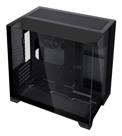 Lian Li O11 Vision-M PC-Gehäuse, Micro-ATX, Tempered Glass - schwarz