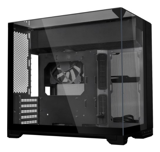 Lian Li O11 Vision-M PC-Gehäuse, Micro-ATX, Tempered Glass - schwarz