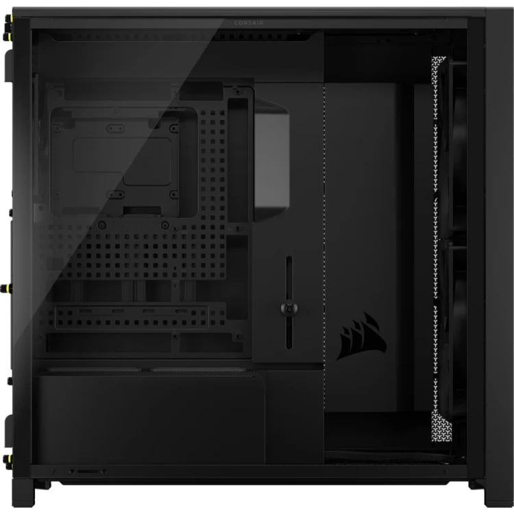 Corsair FRAME 5000D WOOD RS Midi Tower Czarny, Orzech włoski