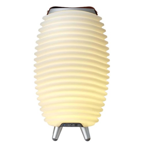 KOODUU SYNERGY 35 Lampa LED z głośnikiem i coolerem na napoje - 41 x 24 cm, Biały