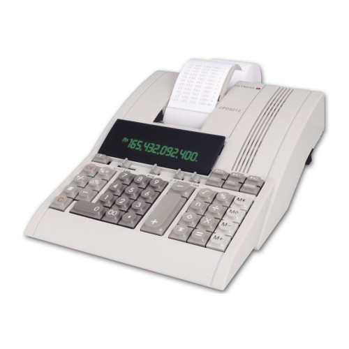 Olympia CPD 5212 kalkulator Desktop Kalkulator z funkcją druku Biały