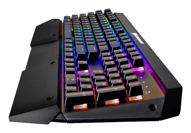 COUGAR CGR-Attack-X3-RGB klawiatura Gaming USB QWERTY Angielski Czarny