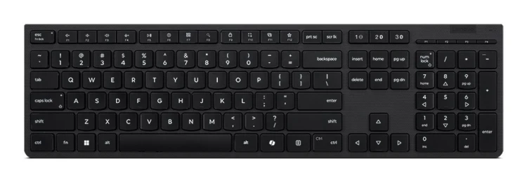 Lenovo 4Y41R64540 klawiatura Dom/Biuro RF Wireless + Bluetooth US English Czarny