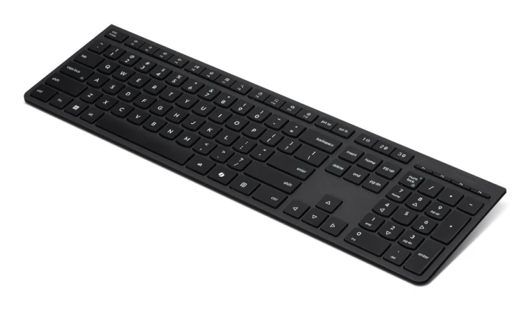 Lenovo 4Y41R64540 klawiatura Dom/Biuro RF Wireless + Bluetooth US English Czarny