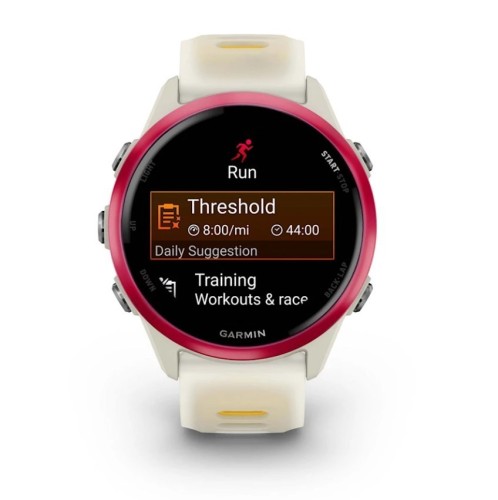 Zegarek Garmin Forerunner 570 42mm Bone/Raspberry Aluminium