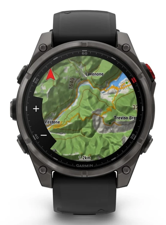 Zegarek sportowy Garmin fenix 8 PRO 47mm AMOLED Sapphire Carbon Gray