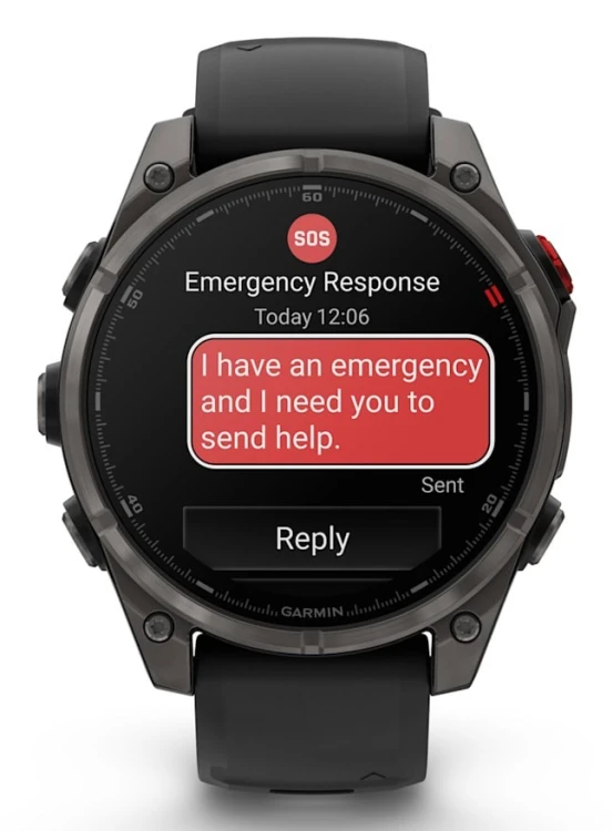 Zegarek sportowy Garmin fenix 8 PRO 47mm AMOLED Sapphire Carbon Gray