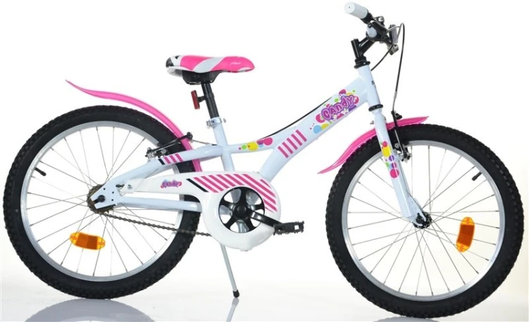 CHILD BICYCL CANDY 20 77330 WH/PINK