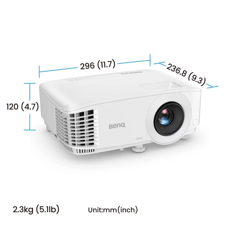 BenQ TH575i Projektor o standardowym rzucie 3800 ANSI lumenów DLP 1080p (1920x1080) Kompatybilność 3D Biały