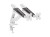 Equip 650191 uchwyt / stojak do monitorów 88,9 cm (35") Biurko Szary
