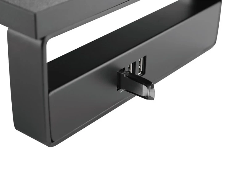 Equip 650881 uchwyt / stojak do monitorów Biurko Czarny