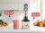 ELDOM BLENDER WIELOFUNKCYJNY BL250 VEXI 800W CZARNO-SREBRNY METALOWA KOŃCÓWKA DO ROZDRABNIANIA, POJEMNIK Z NOŻEM SIEKAJĄCYM O